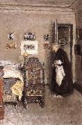 Edouard Vuillard Housewife Sweden oil painting artist